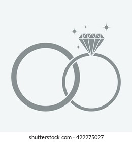 Wedding Rings Icon