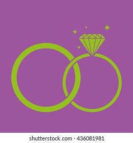 Wedding Rings Icon