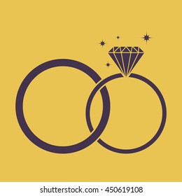 Wedding Rings Icon