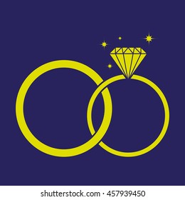 Wedding Rings Icon