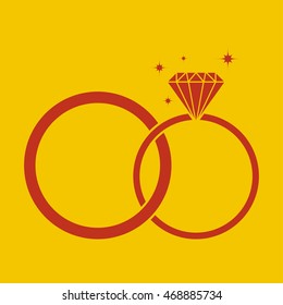 Wedding Rings Icon