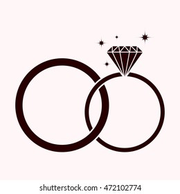 Wedding Rings Icon