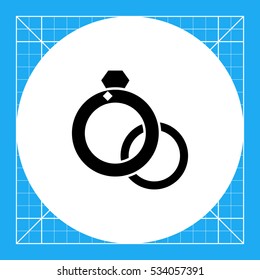 Wedding Rings Icon
