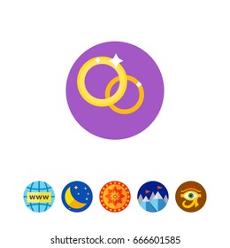 Wedding Rings Icon