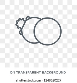 Wedding Rings icon. Wedding Rings design concept from Wedding and love collection. Simple element vector illustration on transparent background.