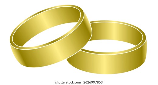Ícone Anéis de Casamento Vetor eps