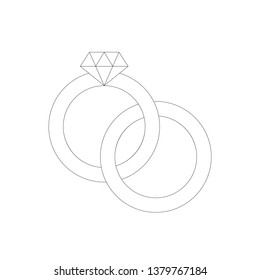 Free Free 214 Interlocking Wedding Bands Svg SVG PNG EPS DXF File