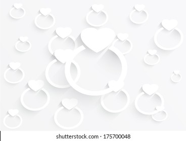 Wedding rings seamless