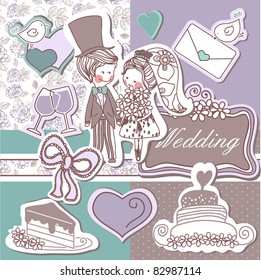 wedding scrapbook set