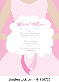 Wedding Shower Invitation Panel