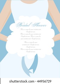 Wedding Shower Invitation Panel