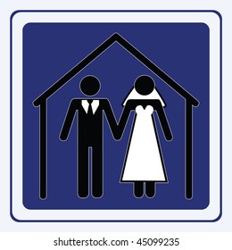 wedding sign