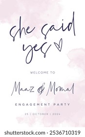 wedding sign stand, board, for wedding, engagement and birthday, modern sign welcome