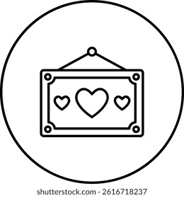 Wedding Sign vector icon. Can be used for printing, mobile and web applications.