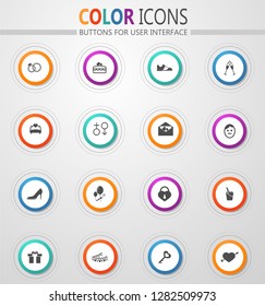 Wedding simply icons for web and user interfaces