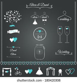 Wedding Stationary Design Elements