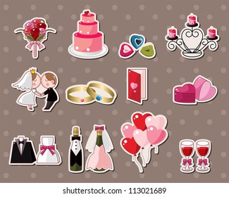 wedding stickers