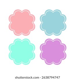 Wedding Stylish Romance Ornamental Tags Collection
