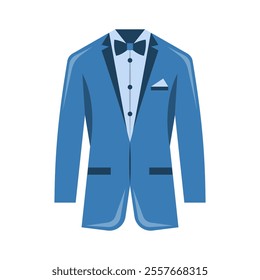 Wedding Suit Vector Illustration. Good for for Event Planning.