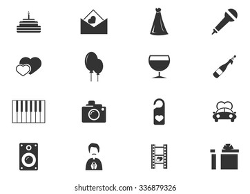 Wedding symbol for web icons