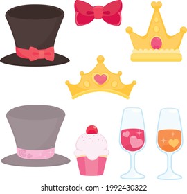 Temas de bodas de foto de Booth Props