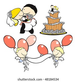 Wedding theme set