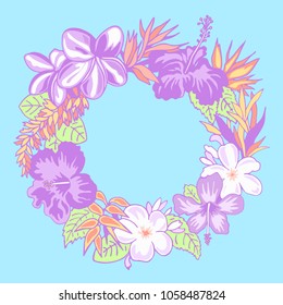 wedding tiare wreath frame 