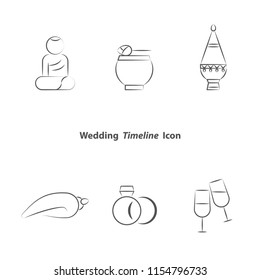 Wedding Timeline Icon の画像 写真素材 ベクター画像 Shutterstock