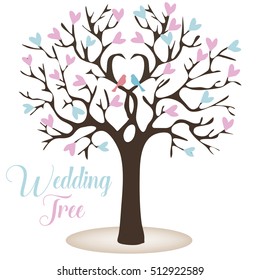 Wedding Tree Vector