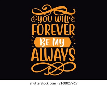 Wedding t-shirt design vector file