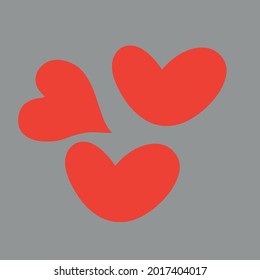 wedding valentine romantic love heart vector design
