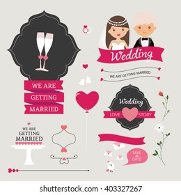 Wedding vector