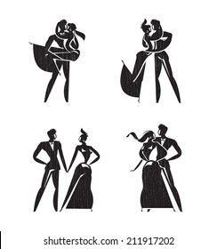 Wedding. Vector format