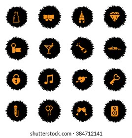 Wedding  vector icons for web sites and user interface