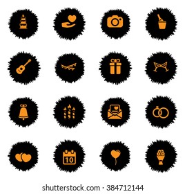 Wedding  vector icons for web sites and user interface