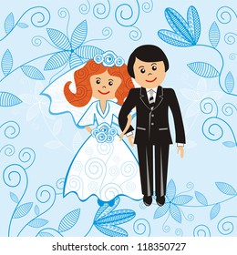 Wedding vector illustration