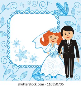 Wedding vector illustration