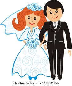 Wedding vector illustration