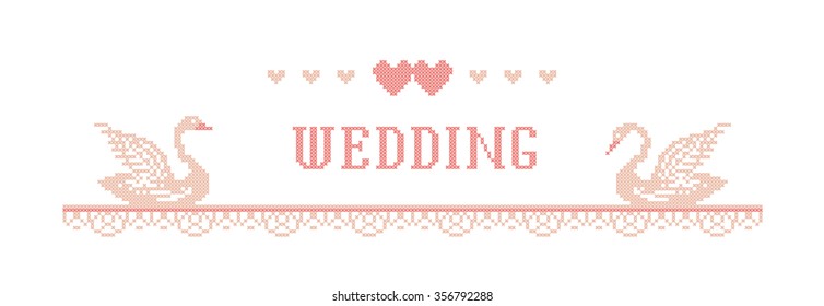 Wedding. Vector illustration.