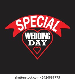 wedding vector and t shirt design