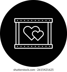 Wedding Video vector icon. Can be used for printing, mobile and web applications.