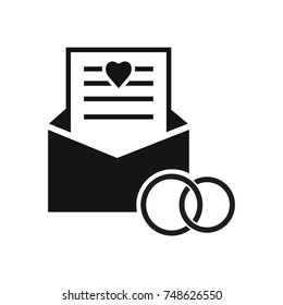 Wedding Vows Vector Icon