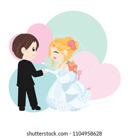 Wedding's Groom and Bride