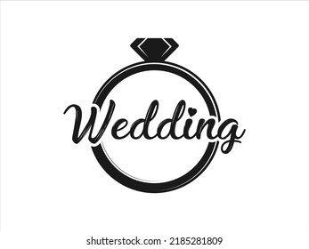 Wedeing Party Supplier Logo Design Template