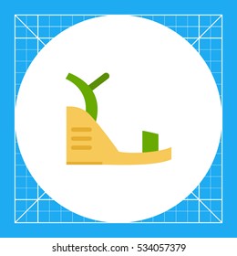 Wedge Sandal Icon