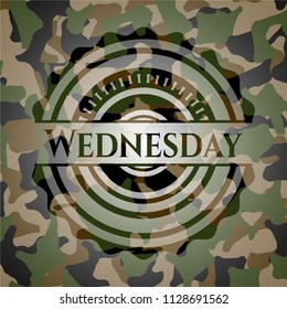 Wednesday camo emblem