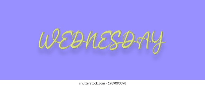 Miércoles - Día Nombre de la semana