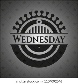 Wednesday realistic dark emblem