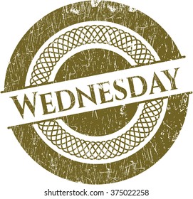 Wednesday with rubber seal texture