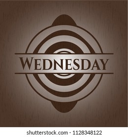 Wednesday wood emblem. Vintage.